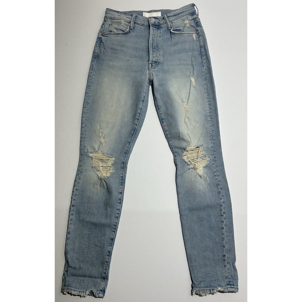 Mother Superior The Super Stunner Ankle Say Amen, Again Light Denim Jean Size 26